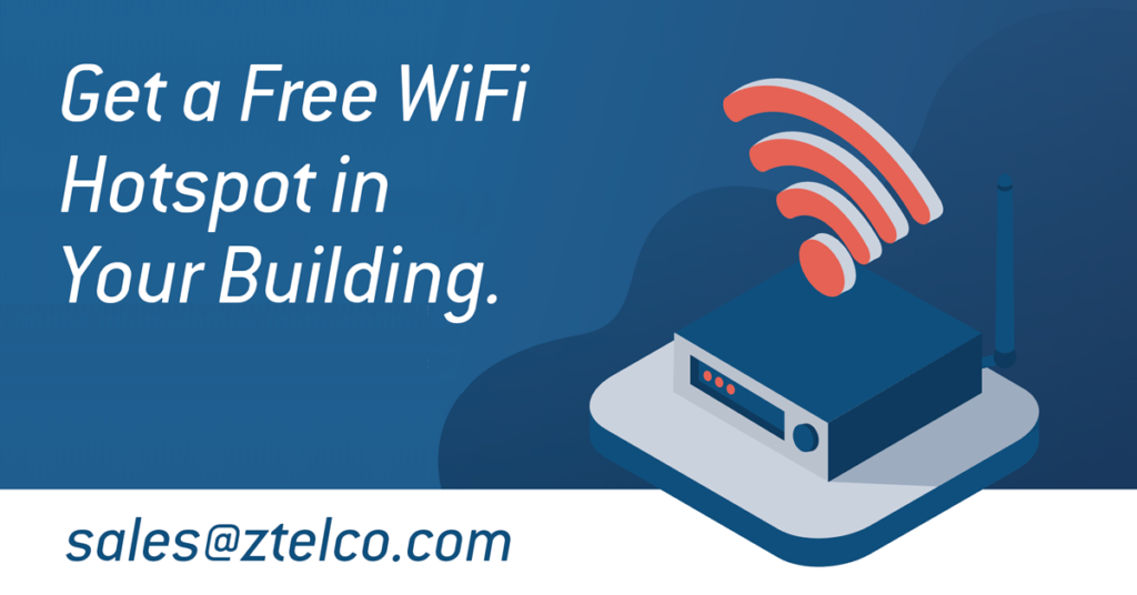 Get Fast Internet Speeds with a Wifi Hotspot in Your Building